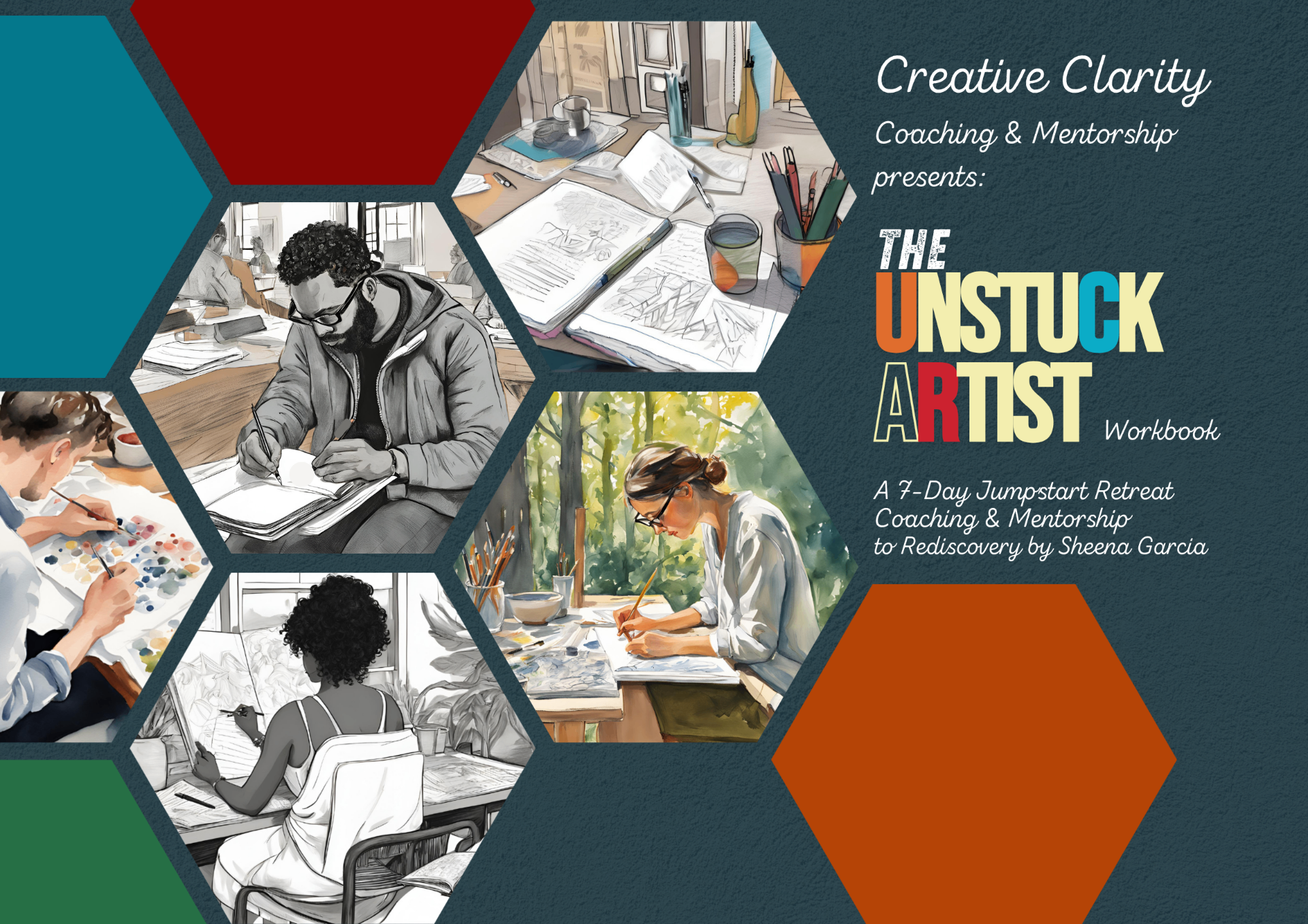 The Unstuck Artist — A 7-Day Creative Retreat Workbook